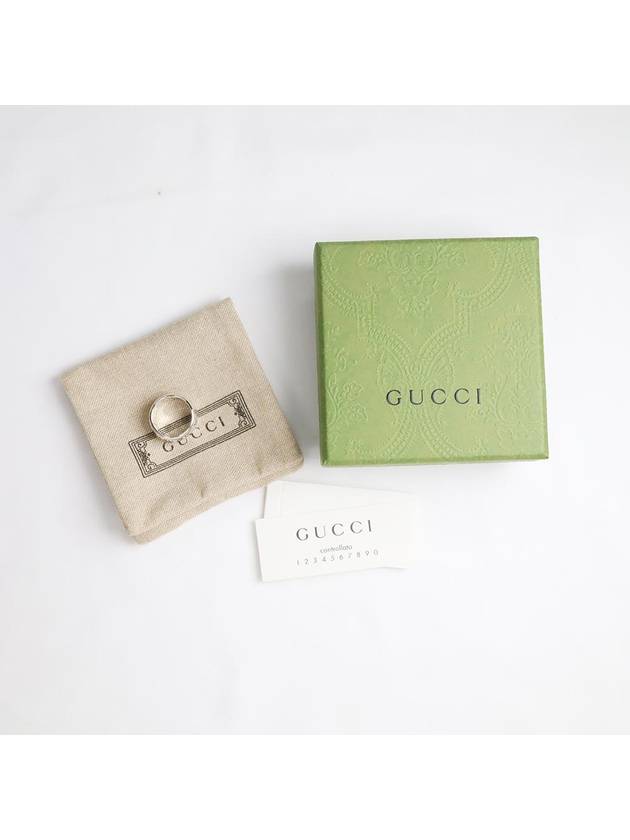 Blind For Love Ring Silver YBC455248001 - GUCCI - BALAAN 8