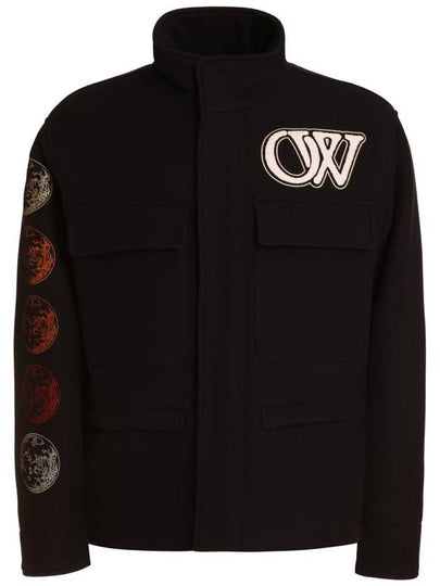 moon phase varsity jacket OMEA399F23FAB0014701 - OFF WHITE - BALAAN 2