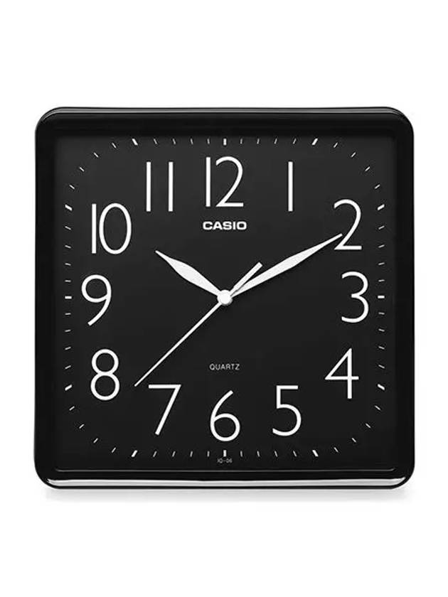 IQ 06 1DF Square Classic Analog Wall Clock - CASIO - BALAAN 2