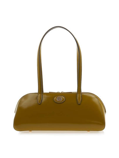 Robinson Small Leather Shoulder Bag Mustard - TORY BURCH - BALAAN 2