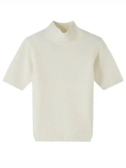 Edie Short Sleeve Turtleneck Off White - A.P.C. - BALAAN 2