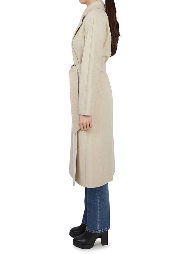 Umido Cashmere Single Coat Ivory - MAX MARA - BALAAN 4