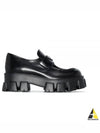 Monolith Patent Leather Loafers Black - PRADA - BALAAN 2