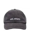 AxelArigato Block Distressed Cotton Cap Hat X2240001 - AXEL ARIGATO - BALAAN 2