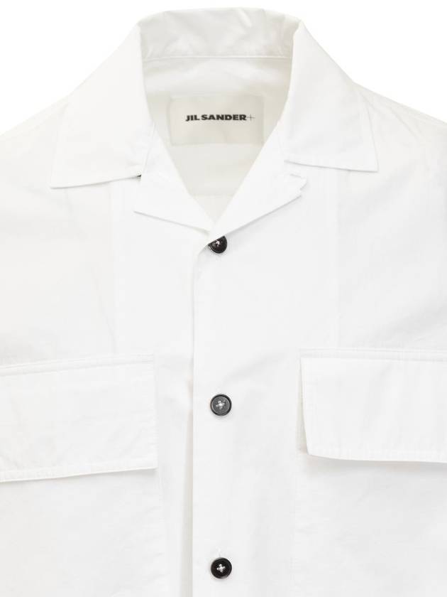 Long Sleeve Shirt J47DL0144J45127 100 WHITE - JIL SANDER - BALAAN 4