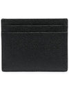 V Logo Signature Card Wallet Black - VALENTINO - BALAAN 4