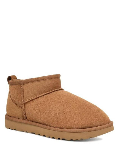 Brown 'Ultra Mini' Boots In Suede Woman - UGG - BALAAN 2