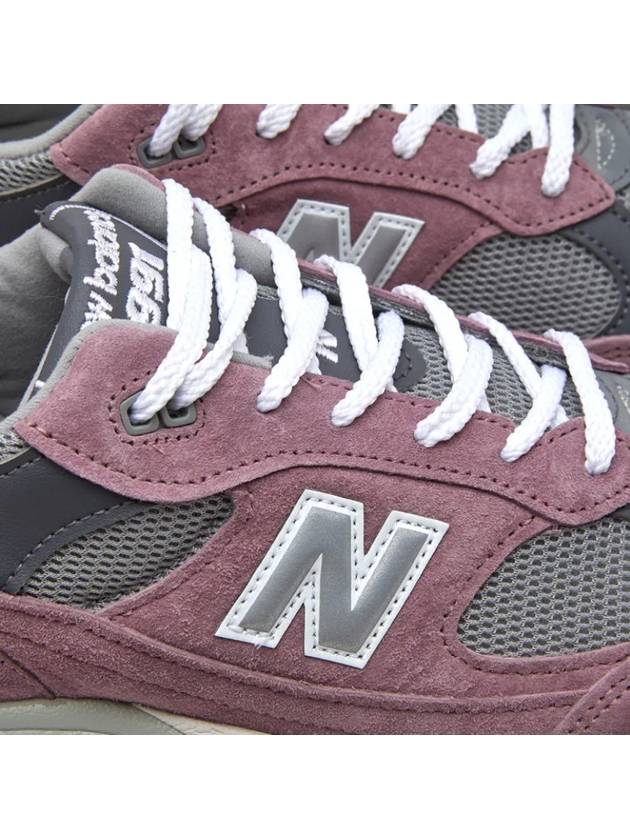 991 Made in UK Low Top Sneakers Pink Gray - NEW BALANCE - BALAAN 5