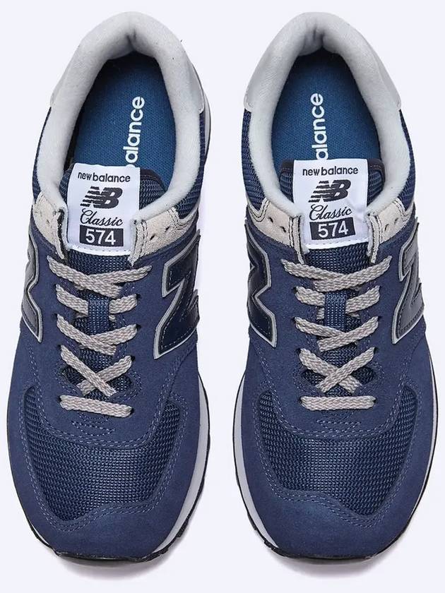 574 Core Pack Low Top Sneakers Navy - NEW BALANCE - BALAAN 5