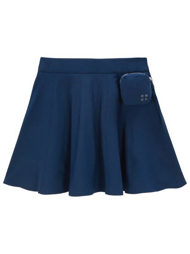 Banding flare skirt navy - BUTTONPLAY - BALAAN 1