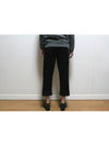 Purple turn-up f w 8-part wool pants - ANN DEMEULEMEESTER - BALAAN 10