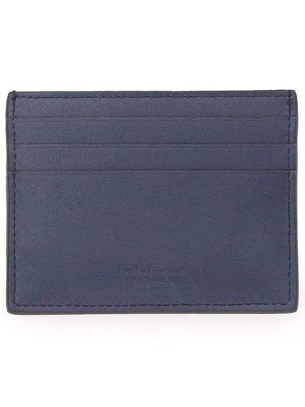 Double Gancini Card Wallet Double Sided 0698915 - SALVATORE FERRAGAMO - BALAAN 2