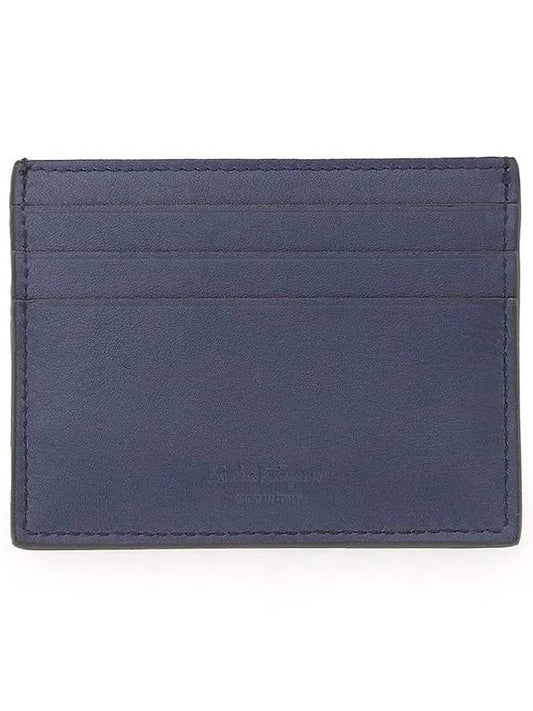 Double Gancini Card Wallet Double Sided 0698915 - SALVATORE FERRAGAMO - BALAAN 2