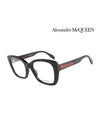 Glasses Frame AM0351O 002 Blue Light Lens - ALEXANDER MCQUEEN - BALAAN.