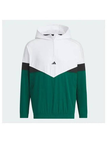 adidas GOLF twist weave long sleeve track hood pullover IM7226 - ADIDAS GOLF - BALAAN 1