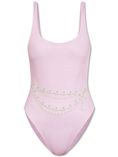 Versace One-piece Swimsuit, Women's, Pink - VERSACE - BALAAN 1