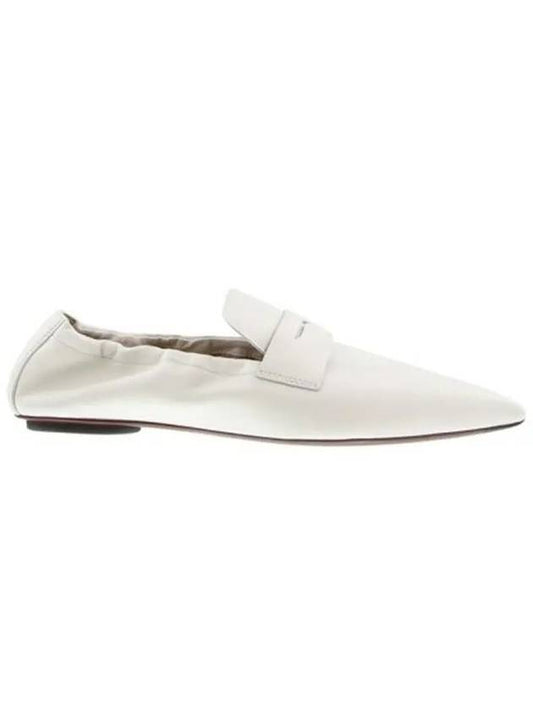 Leather Penny Loafers White - TOD'S - BALAAN 2