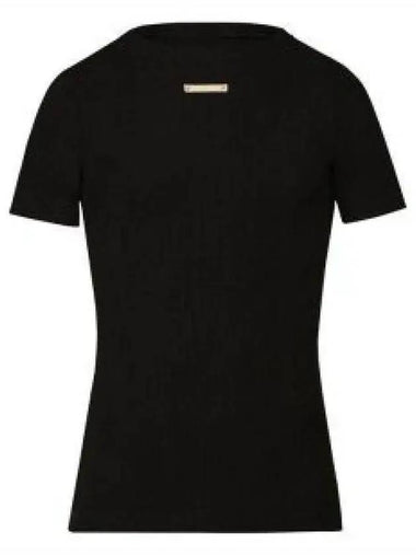 XX Patch Slim Fit Short Sleeve Black White S50GC0688 S24430 - MAISON MARGIELA - BALAAN 1