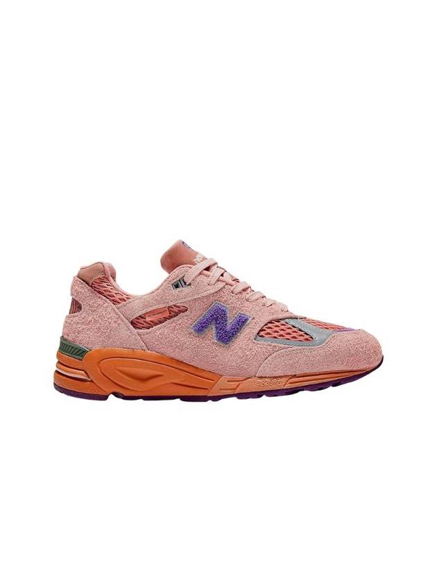 Salehe Bembury 990 V2 Low Top Sneakers Misty Rose - NEW BALANCE - BALAAN 1