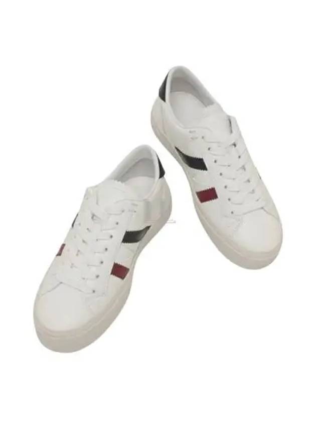 Monaco M Low-Top Sneakers Optical White - MONCLER - BALAAN 2