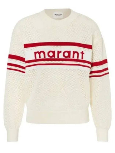 24 ARWEN PU0407FA B1L10E 23EC logo sweater - ISABEL MARANT - BALAAN 1