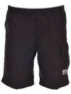 12Th Anniversary Logo Pocket Shorts Black - CP COMPANY - BALAAN 2