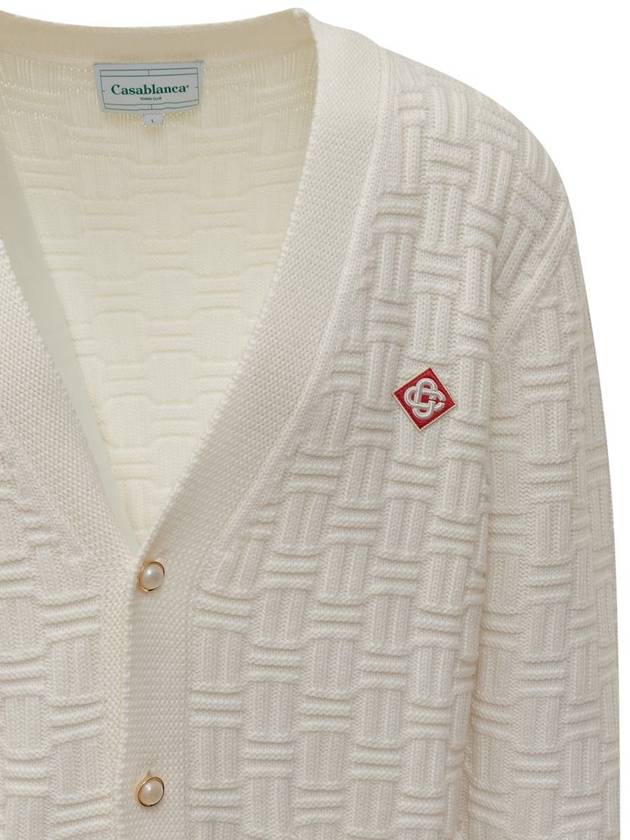 Casablanca Cardigan Column - CASABLANCA - BALAAN 4