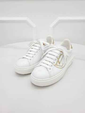 Gold Time Out Sneakers 35 - LOUIS VUITTON - BALAAN 1