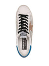 Superstar Leather Low Top Sneakers Blue White - GOLDEN GOOSE - BALAAN 3