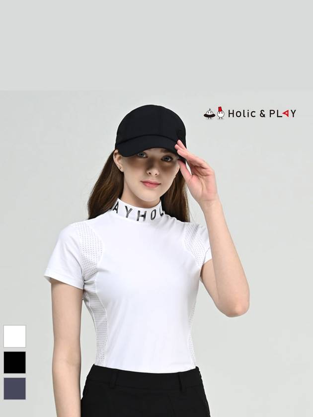 Ventilation Performance High Neck T-ShirtHC2WTS015 - HOLIC&PLAY - BALAAN 2