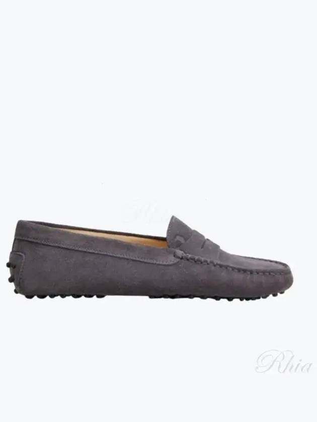 Gommino Suede Driving Shoes Dark Grey - TOD'S - BALAAN 2