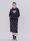 MET present shiny sweatshirt skirt set - METAPHER - BALAAN 3