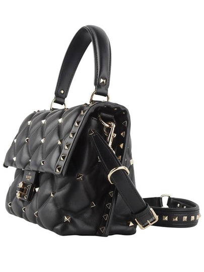 SW2B0B55 Garavani Candy Stud Shoulder Bag Medium 34238Y - VALENTINO - BALAAN 2