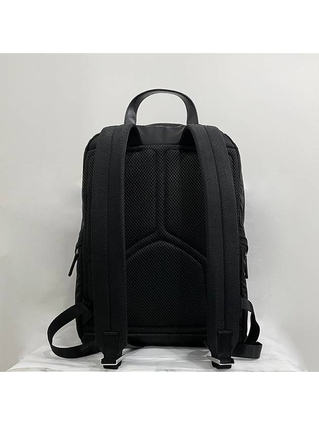 Triangle Logo Re-Nylon Backpack Black - PRADA - BALAAN 3