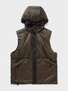 Nada Shell Goggle Vest Green - CP COMPANY - BALAAN 2