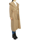 Bdanton Virgin Wool Single Coat Camel - MAX MARA - BALAAN 5