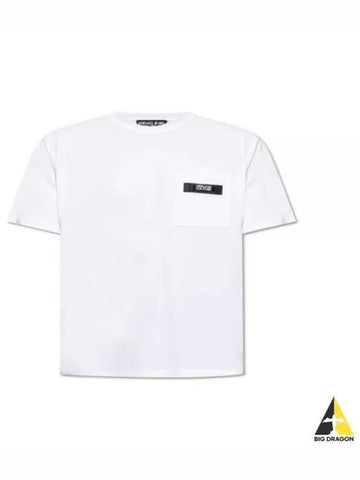 24 LOGO T SHIRT 76GAHE05 CJ00E 003 Pocket - VERSACE - BALAAN 1