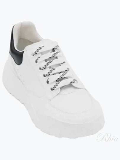 Court Trainer Low Sneakers White Black - ALEXANDER MCQUEEN - BALAAN 2