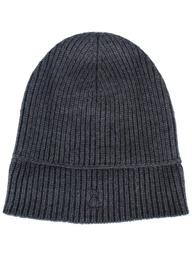 Heart Logo Wool Beanie Grey - AMI - BALAAN 5