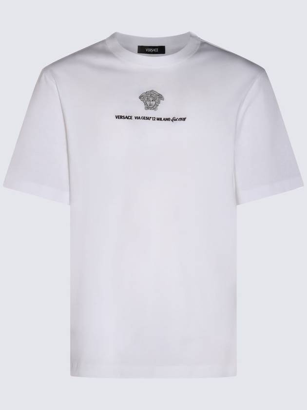 24FW Long Sleeve T-Shirt 10133021A110541W000 BIANCO - VERSACE - BALAAN 2