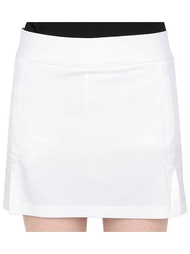 Women's Amelie H Line Skirt White - J.LINDEBERG - BALAAN 7