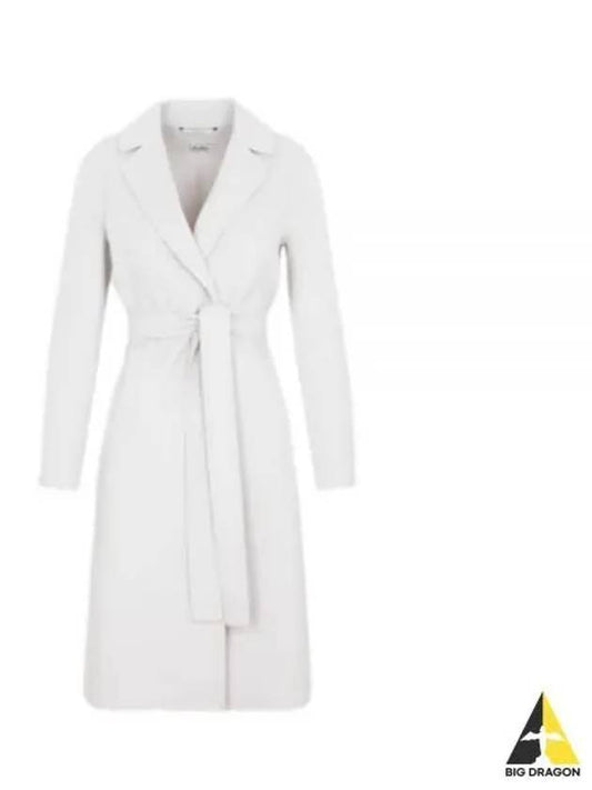 Women's Pauline White Single Coat White - MAX MARA - BALAAN 2