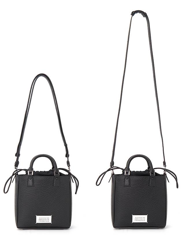 5AC Vertical Tote Bag Black - MAISON MARGIELA - BALAAN 7