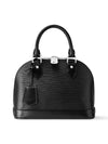 Alma BB Epi Tote Bag Black - LOUIS VUITTON - BALAAN 2