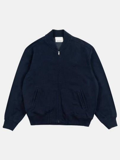 Marty Zip-Up Jacket Navy - ISABEL MARANT - BALAAN 2