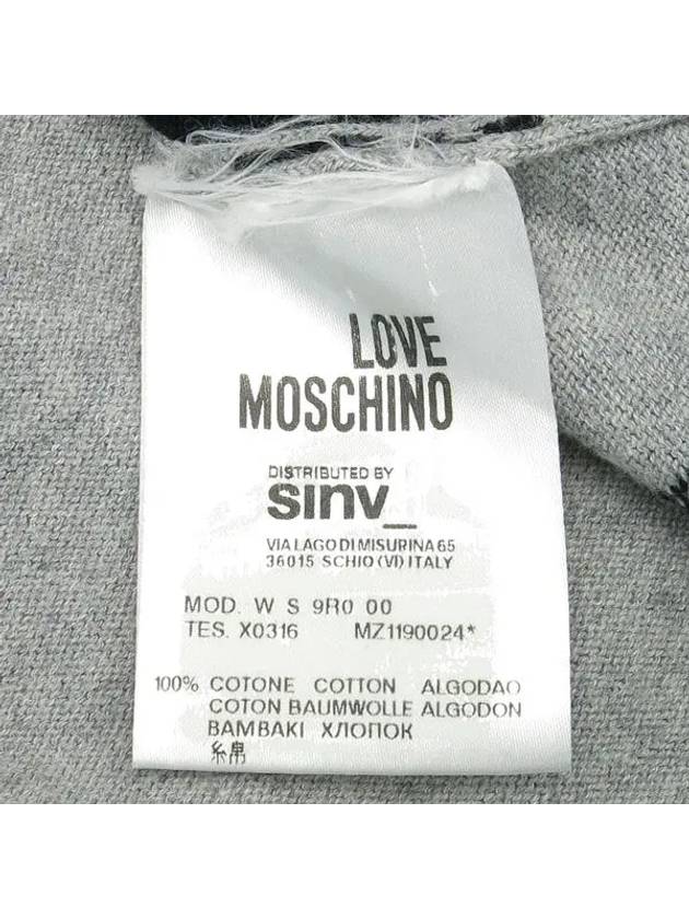 Smith Market Gray One Piece Women s Clothing - MOSCHINO - BALAAN 5