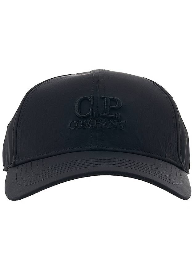 Logo Ball Cap Black - CP COMPANY - BALAAN 3