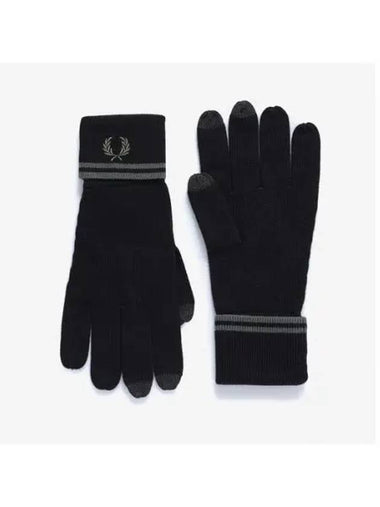 Fred Perry Twin Tip Merino Wool Gloves T02 CFPU2339151 - FRED PERRY - BALAAN 1