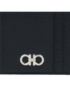 Gancini Card Wallet Black - SALVATORE FERRAGAMO - BALAAN 7