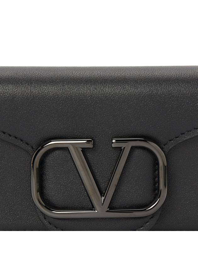 V logo men's card wallet P0U46VTQ 0NO - VALENTINO - BALAAN 5